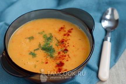 Постный гороховый суп-пюре