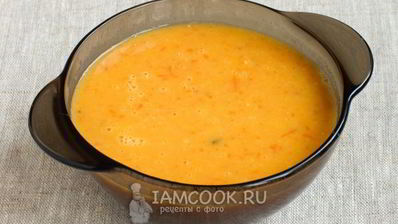 постный гороховый суп-пюре