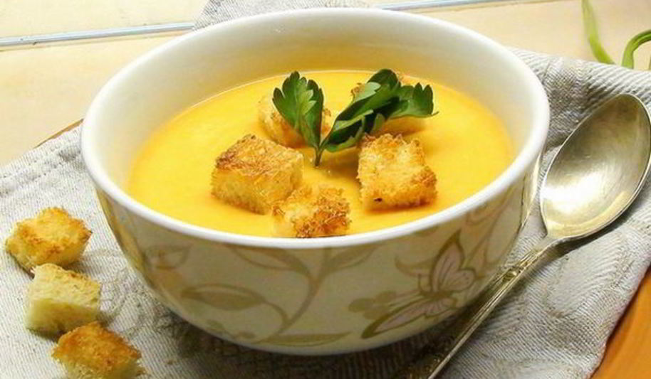 Рецепт постного супа-пюре из гороха