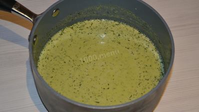 постный суп-пюре из зеленого горошка