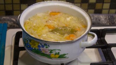 суп пюре из белокочаной капусты