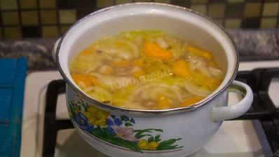 суп пюре из белокочаной капусты