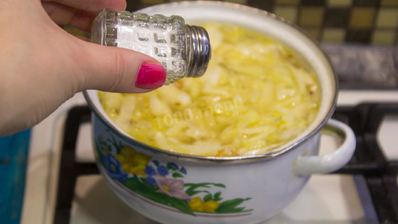 суп пюре из белокочаной капусты