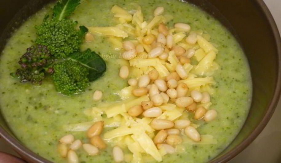 Рецепт супа-пюре из брокколи и картофеля