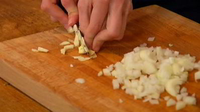 суп-пюре из чечевицы и фасоли с трюфелем