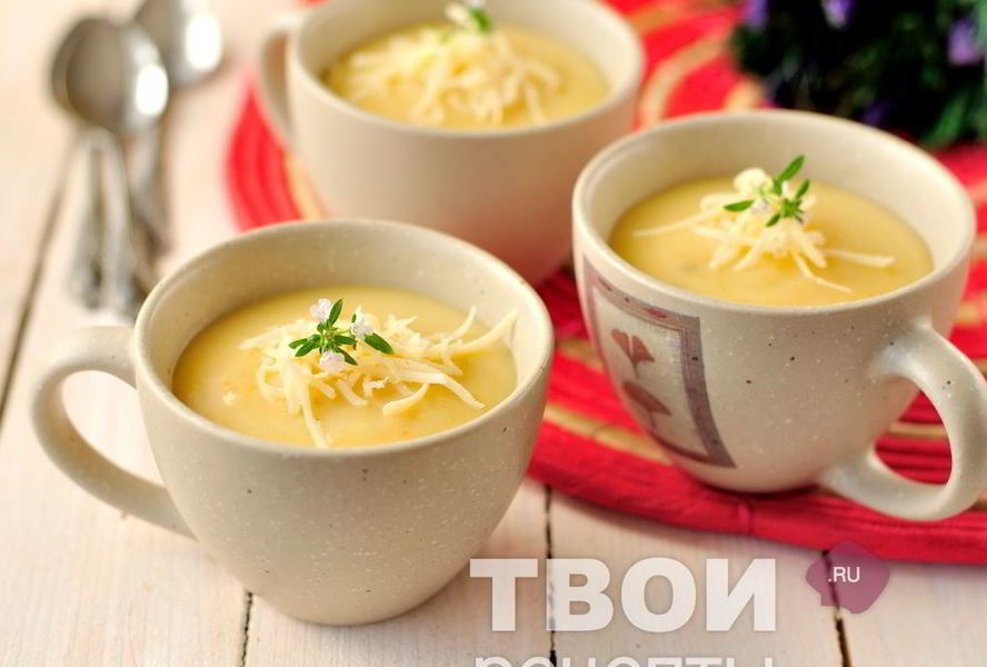 Суп-пюре из картофеля