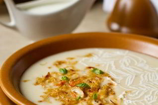 Суп-пюре из кислой капусты