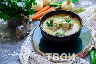 Суп пюре из курицы