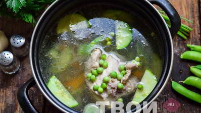 суп пюре из курицы