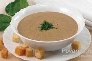 Суп-пюре из печени