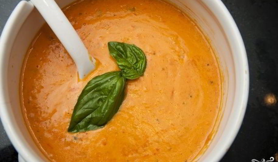 Рецепт супа-пюре из помидоров с рисом