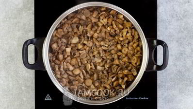 суп-пюре из шампиньонов с чесноком