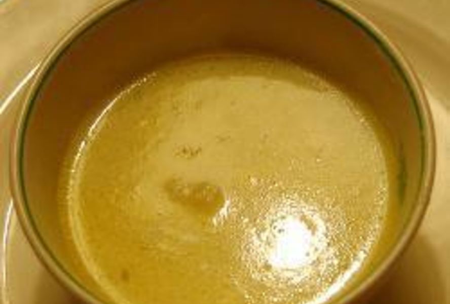 Суп пюре из топинамбура и картофеля