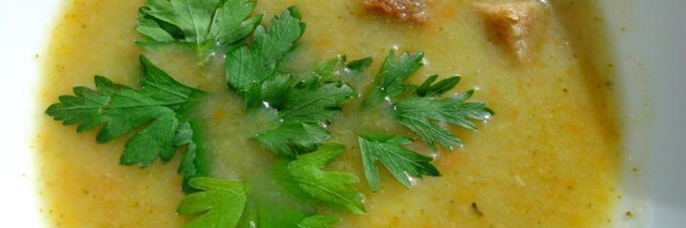 Суп-пюре из цветной капусты и брокколи