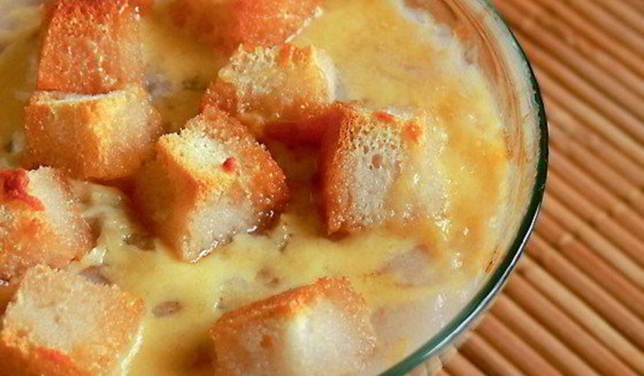 Рецепт супа-пюре из цветной капусты с пармезаном