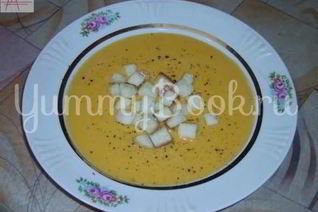 Суп-пюре из тыквы