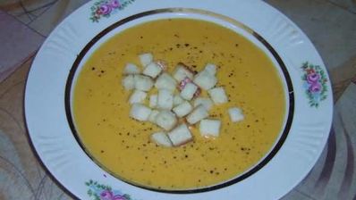 суп-пюре из тыквы