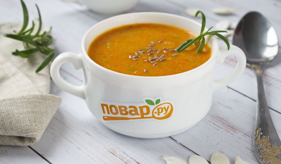 Рецепт супа-пюре из запеченных овощей