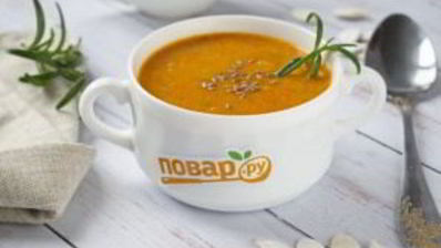 суп-пюре из запеченных овощей