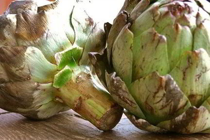 Суп-пюре с артишоками