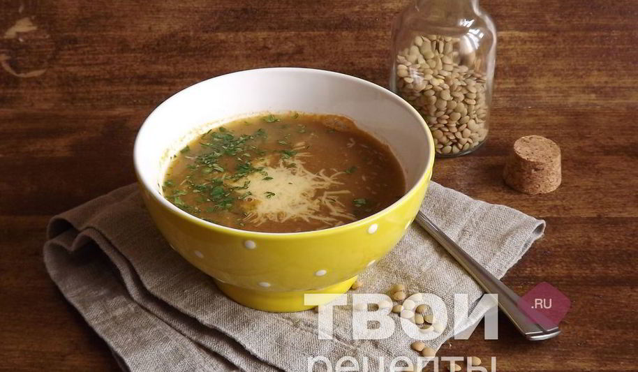 Рецепт супа-пюре с чечевицей и морковью