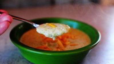 суп-пюре с сыром