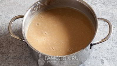 суп-пюре с жареной картошкой