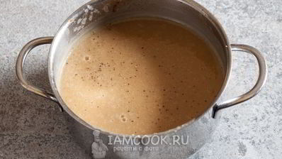 суп-пюре с жареной картошкой