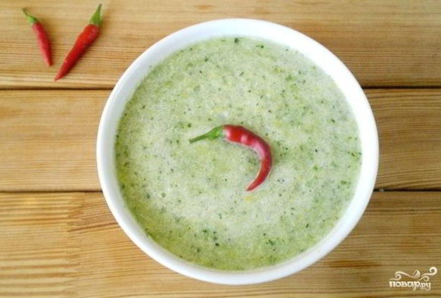 Сыроедческий суп-пюре