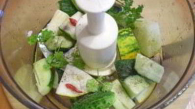 сыроедческий суп-пюре