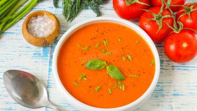 томатный суп пюре классический