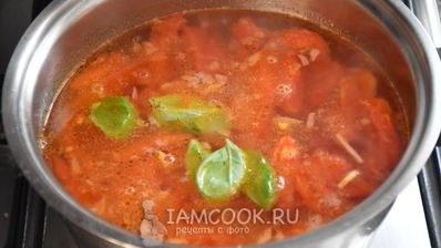 томатный суп-пюре со сливками