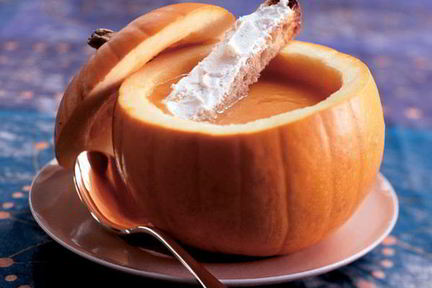 Тыквенно-яблочный суп-пюре