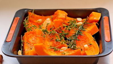 тыквенный суп-пюре с фрикадельками