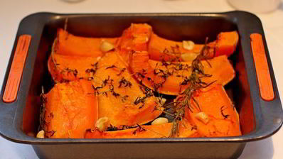 тыквенный суп-пюре с фрикадельками