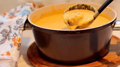 тыквенный суп-пюре с фрикадельками