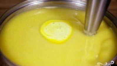 тыквенный суп-пюре с рисом