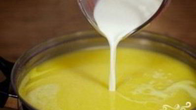 тыквенный суп-пюре с рисом