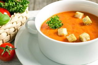 Тыквенный суп-пюре с сыром