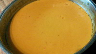 вегетарианский суп-пюре из батата