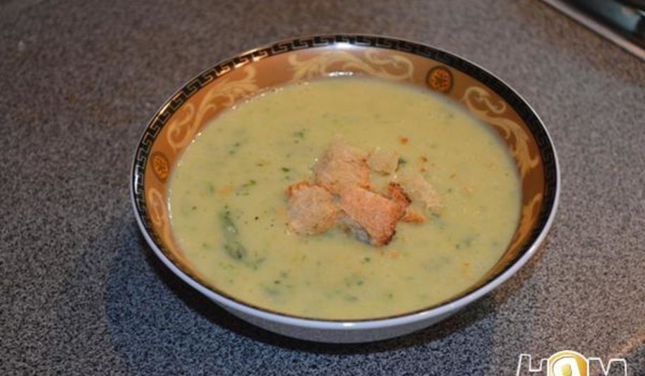 Рецепт зеленого супа-пюре