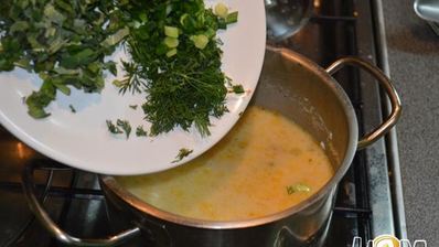 зеленый суп-пюре