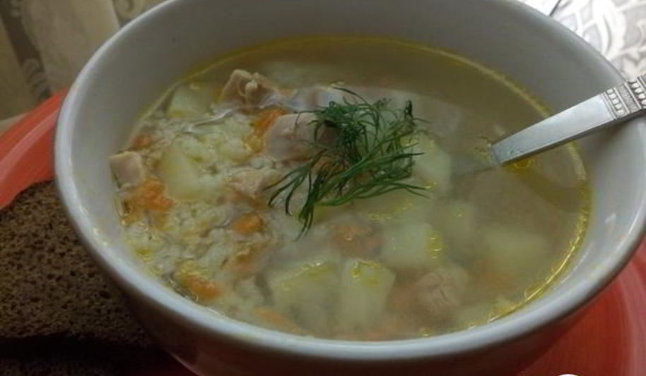 Рецепт супа рисового с мясом курицы