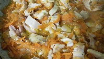 суп рисовый с мясом курицы