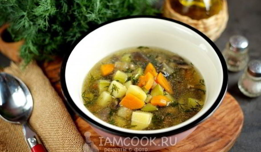 Рецепт супа с баклажанами и кабачками