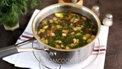 суп с баклажанами и кабачками