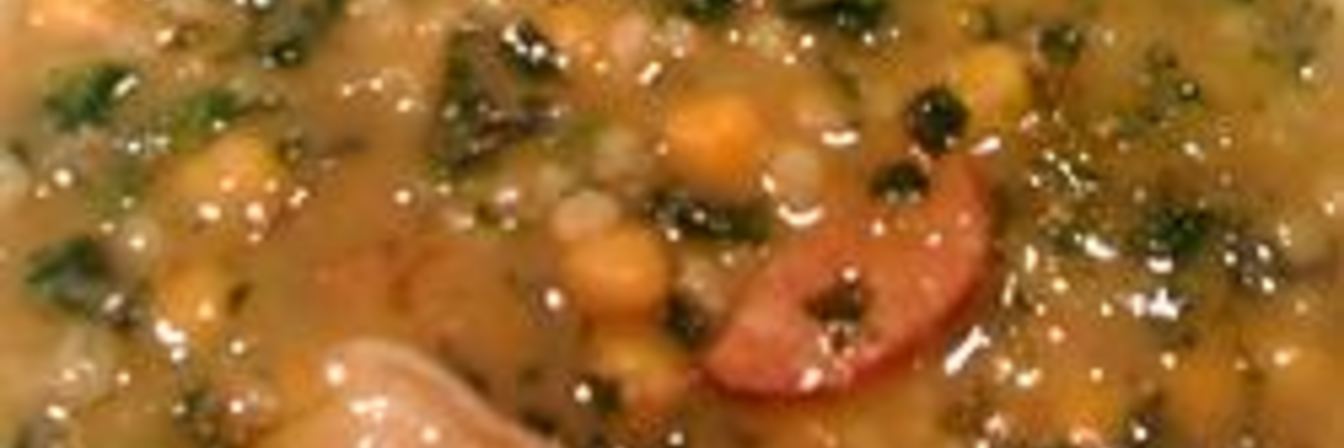 Суп с чечевицей и шпинатом в скороварке