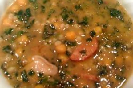 Суп с чечевицей и шпинатом в скороварке