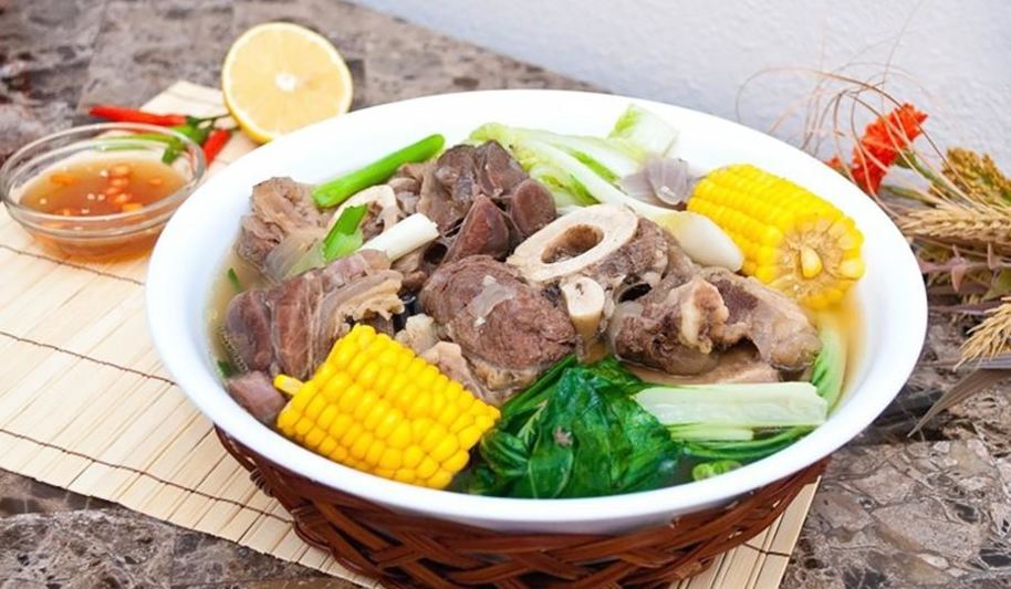 Рецепт супа с говядиной на сахарных костях