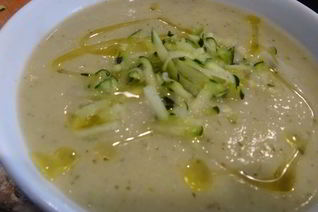 Суп с кабачками